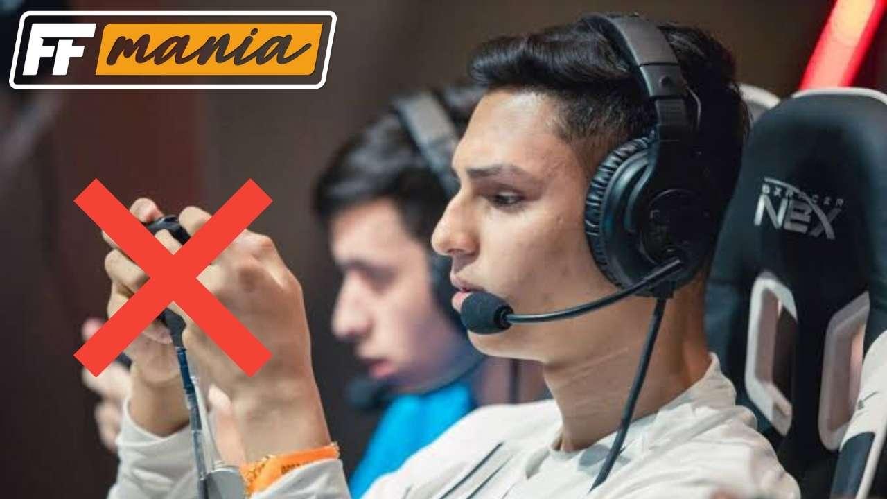 Nobru é punido pela Garena e não joga por duas quedas da LBFF