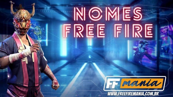 Nick Free Fire com letras diferentes e símbolos - Mania Free Fire