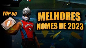 Top nomes masculinos para o Free Fire