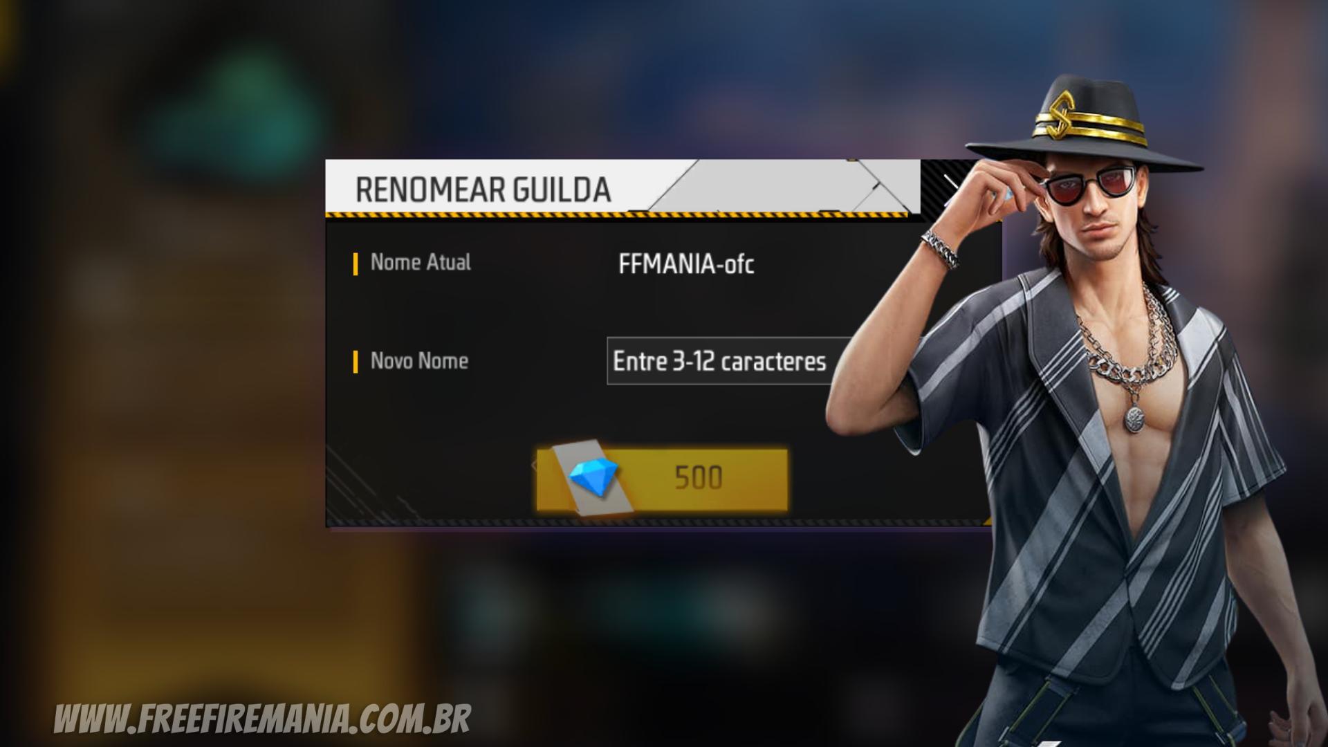 TOP 50 MELHORES NOMES MASCULINOS PARA COLOCAR NO FREE FIRE 2023! SÓ NOMES  DIFERENCIADOS! 