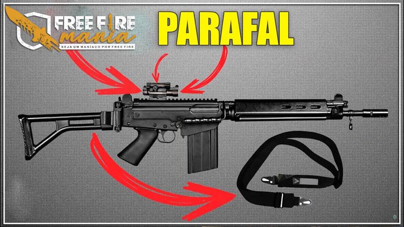 Nova Arma PARAFAL chega ao Free Fire