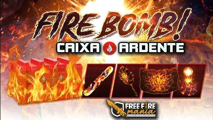 Nova Caixa de itens: Caixa Ardente no Free Fire!