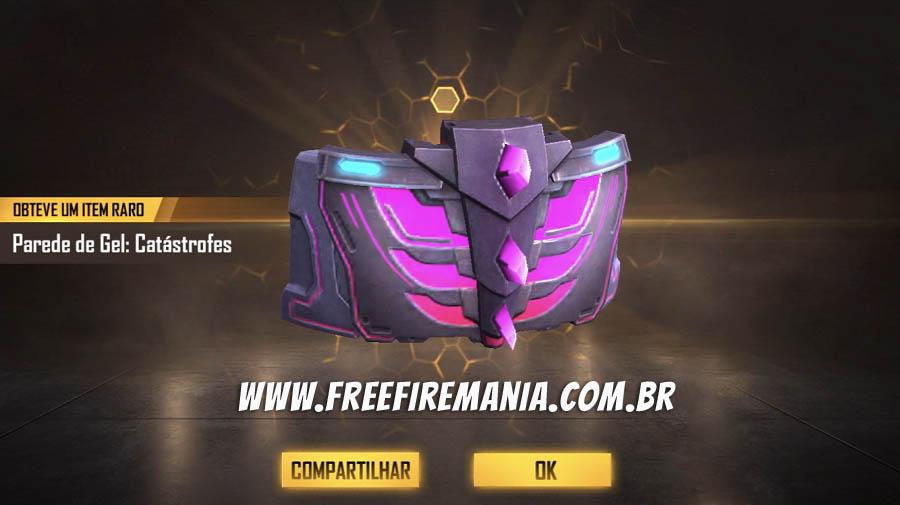 New Gel Wall Catastrophes in Free Fire