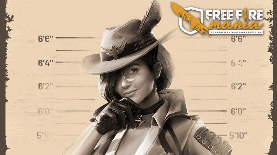 Nova Personagem Evelyn chega em Julho ao Free Fire