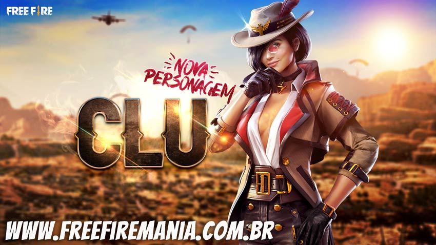 Personagem Evelyn, a nova detetive do Free Fire