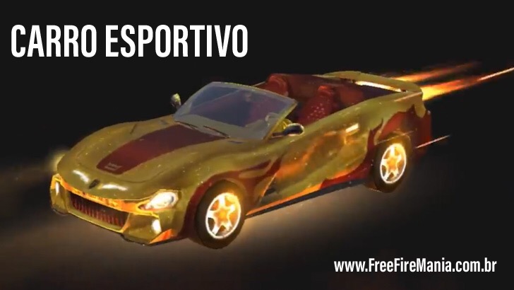 Qual é o Carro Esportivo do Free Fire?