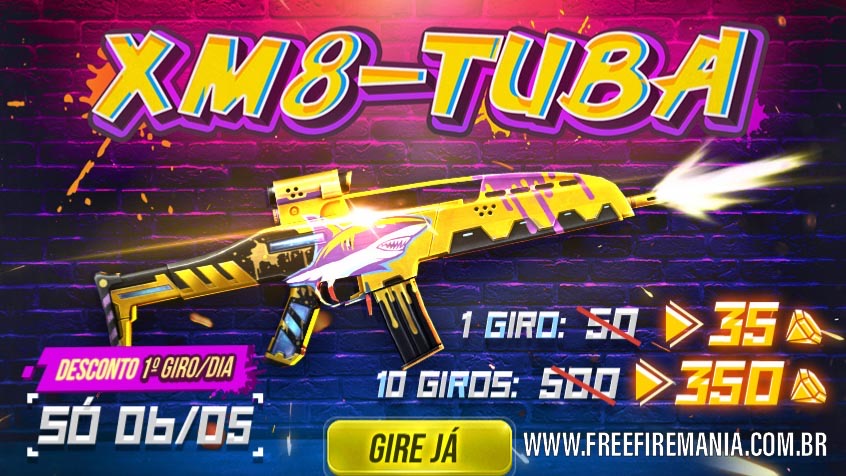 Novo Arma Royale da XM8 Tuba