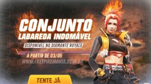 Free Fire: Dama Extraplanar, novo Diamante Royale, chega ao jogo