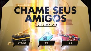 Chame amigo de volta Free Fire - Abril de 2022 - Harisewell