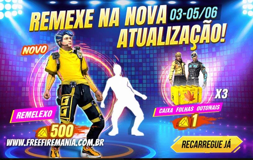 Novo evento de Recarga: Remexe na nova atualização