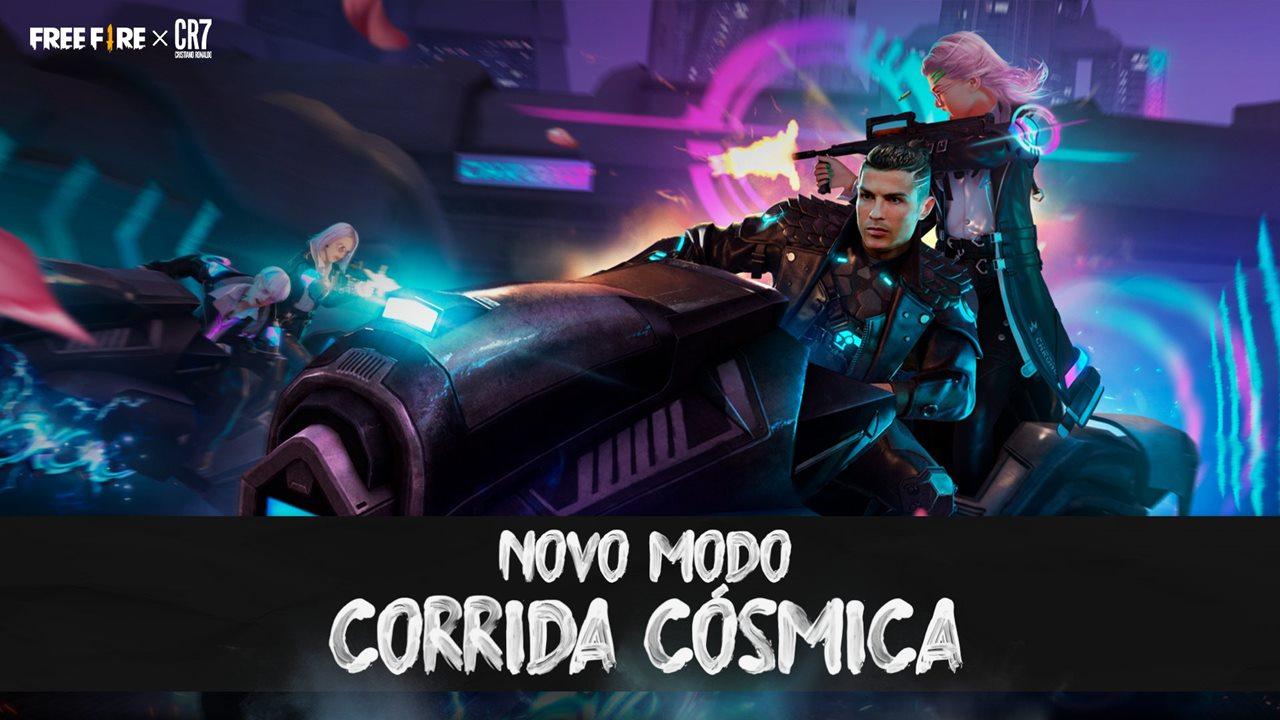 Novo modo Corrida Cósmica já tem data para estrear no Free Fire