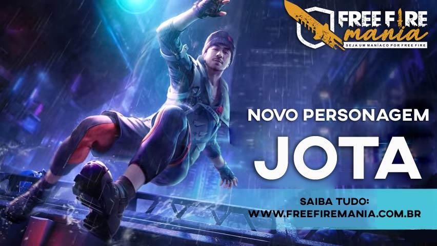 Jota Free Fire: habilidade, dicas e ficha técnica do personagem