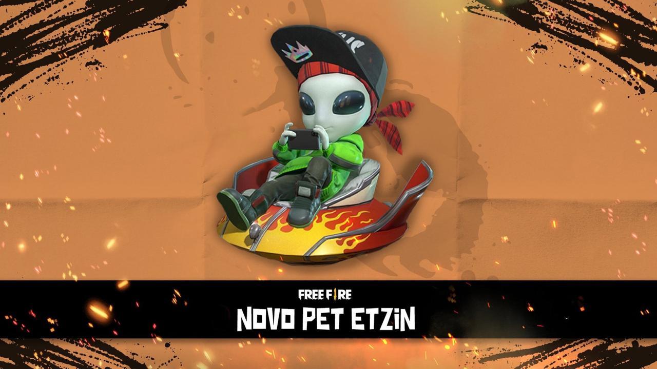 Novo Pet Free Fire: ETzin é um ser de vida extraterrestre, confira a habilidade