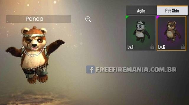 Pet Panda Free Fire: confira a habilidade e as skins
