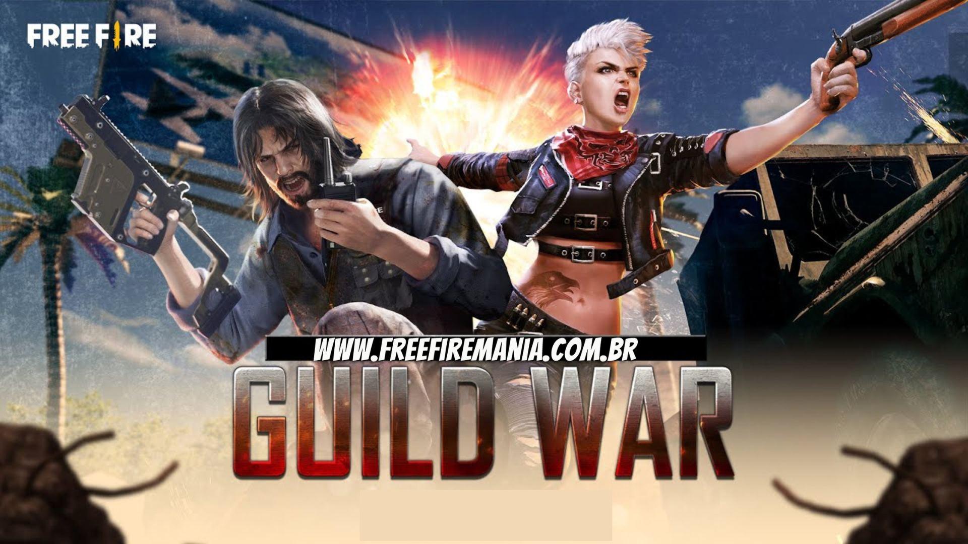 Novo sistema de Guerra de Guildas no Free Fire