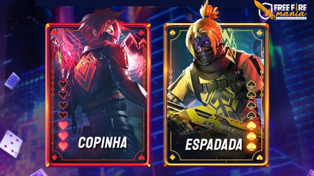 New packages with the Espadada and Copinha skins arrive at Free Fire