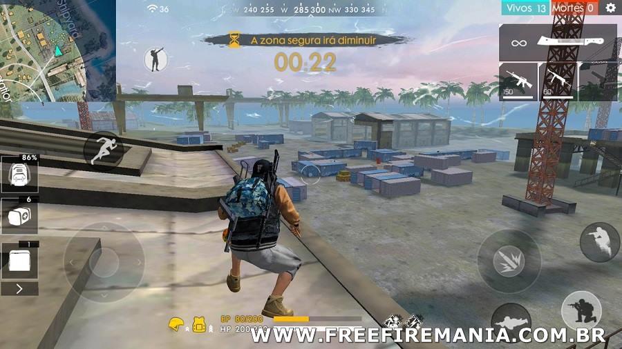 Os melhores esconderijos para camperar no Free Fire