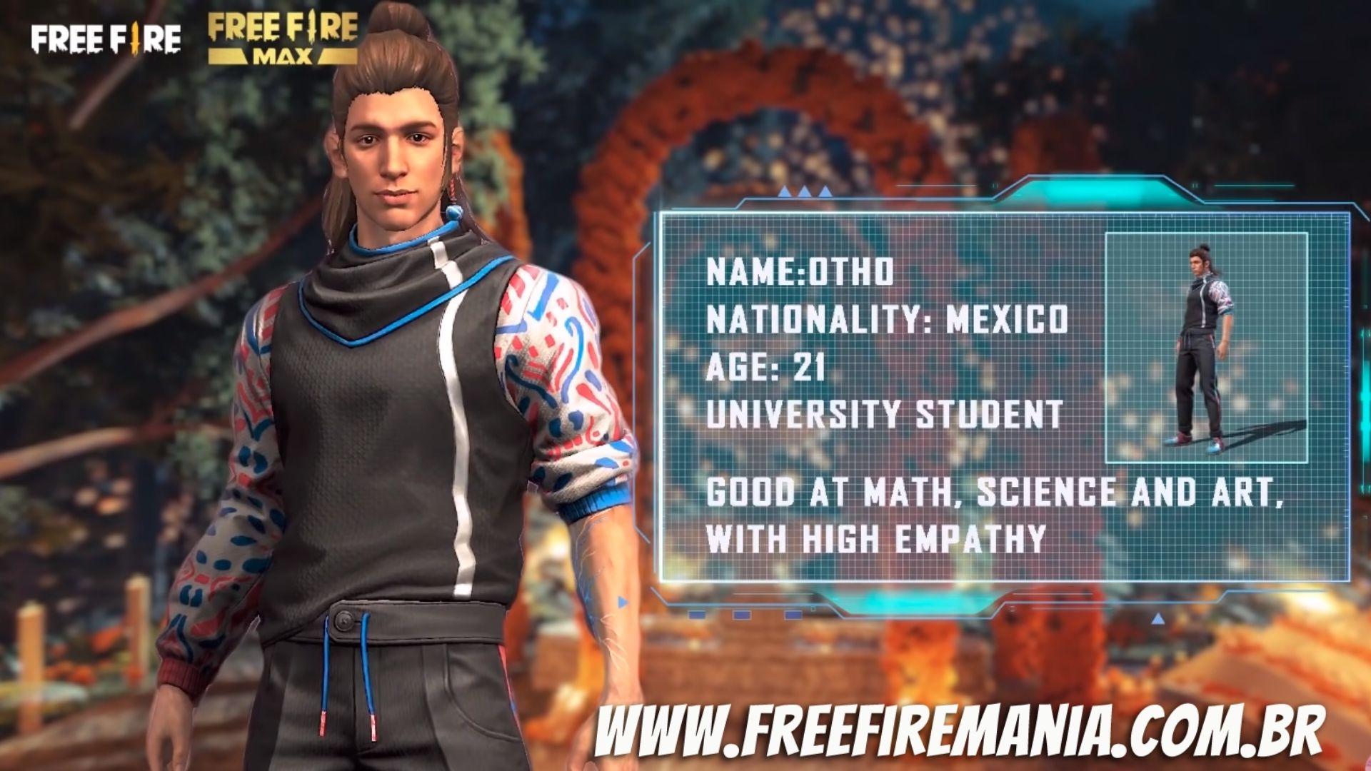 Otho Free Fire: personagem mexicano será liberado no Battle Royale; tudo que você precisa saber