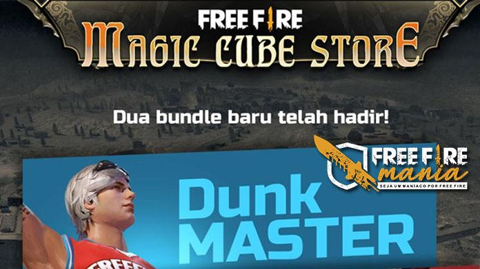 Pacote Dunk Master de Volta ao Free fire