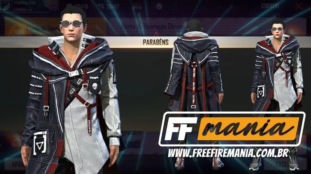 Pacote Rei do Caparote Free Fire