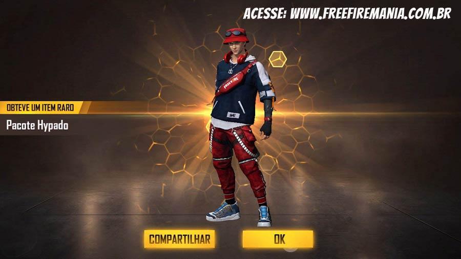 Hypado: Package with new skin arrives tomorrow at Free Fire