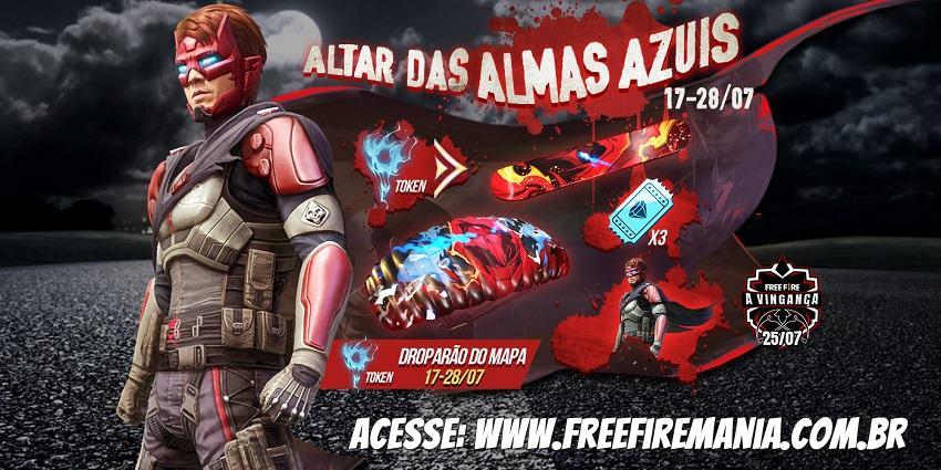 Free Soulless Avenger Pack on Free Fire for Blue Soul Orbs