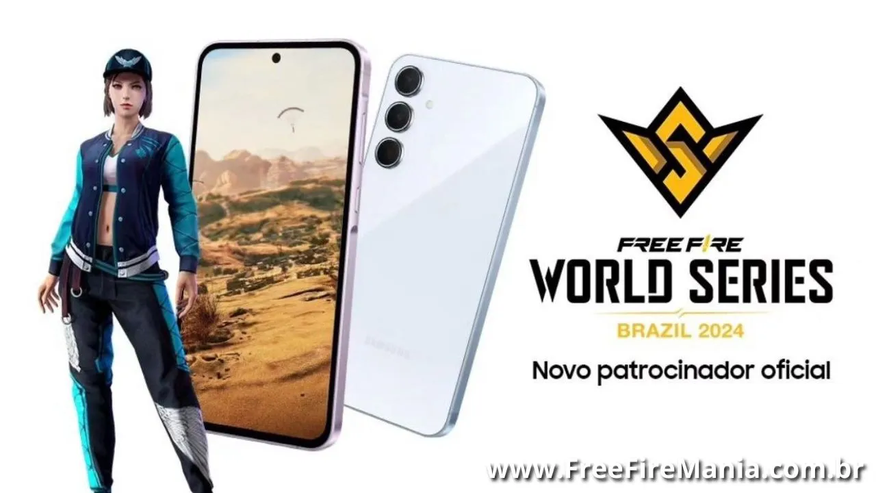 Parceria Samsung e Free Fire traz novidades exclusivas para o FFWS Brasil 2024