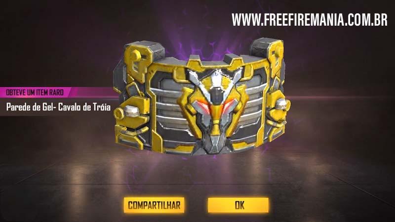 Free Fire: recarga de diamantes de fim de ano traz parede de gel