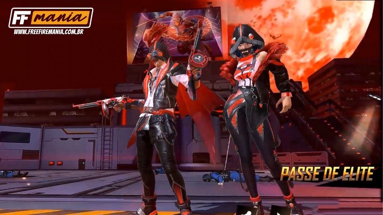 Elite Pass April 2021 Free Fire (FF): Season ke-35 mengusung tema "Children of the Night"