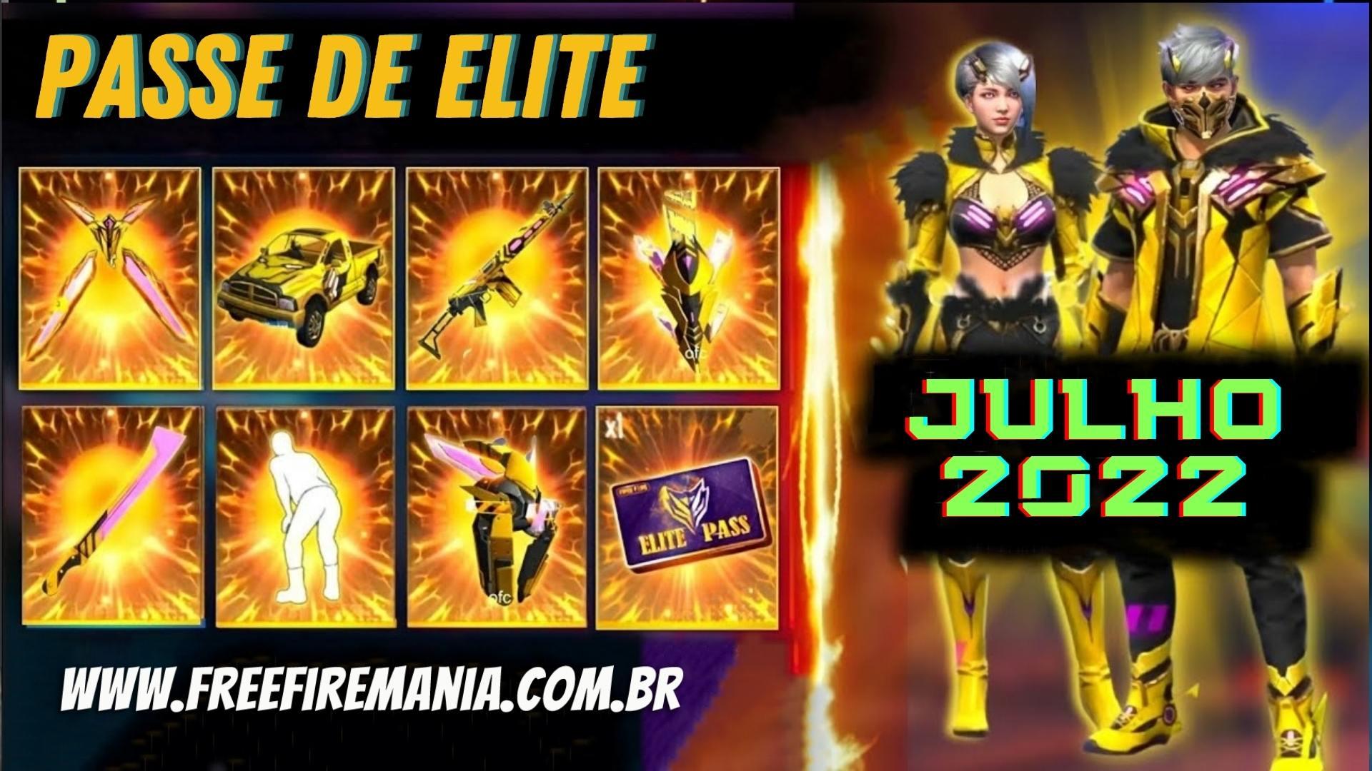 Elite Free Fire Pass July 2022: Tropa do Veneno; Packs, skins and more rewards