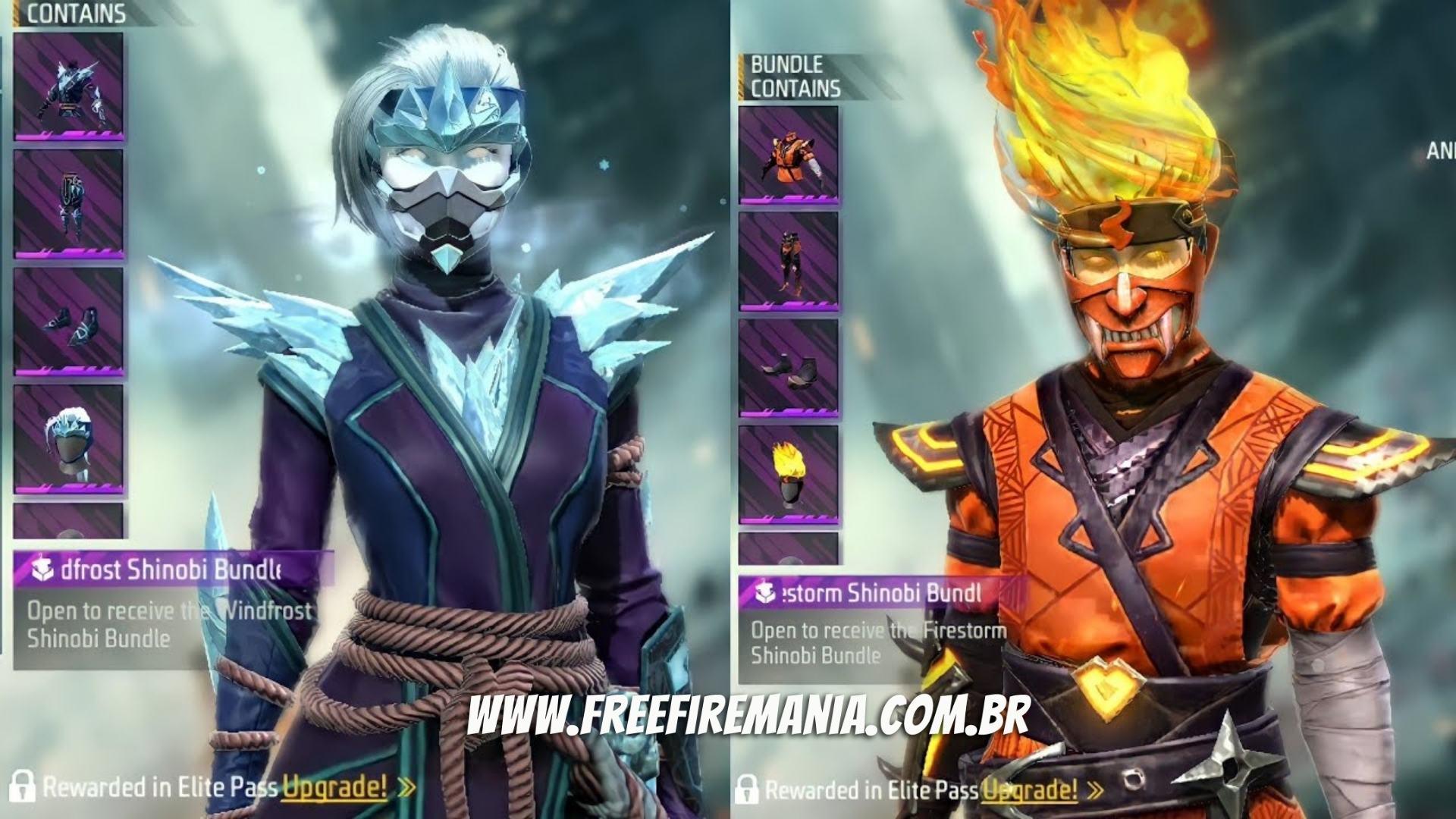 Passe Booyah Free Fire Outubro 2023: Confira as skins disponíveis