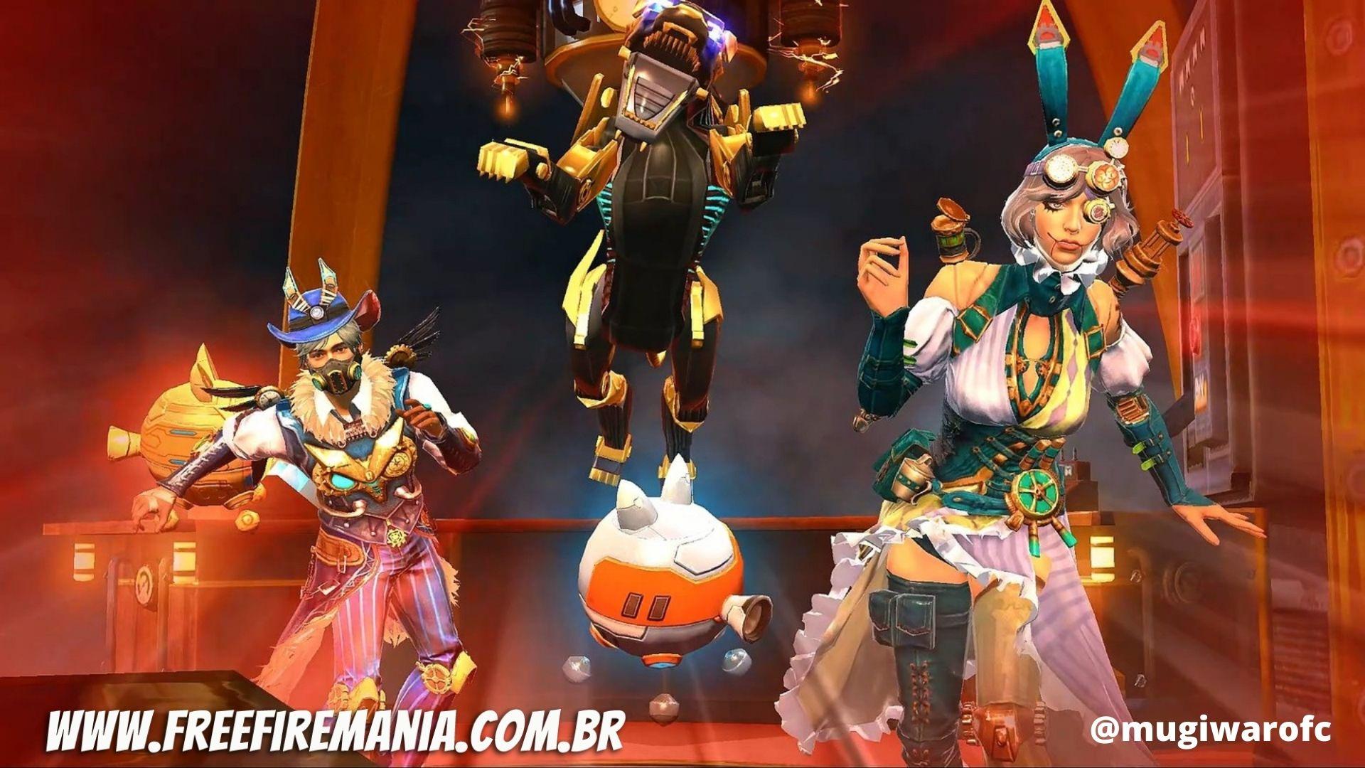 Free Fire: Passe de Novembro de 2023 Skins, armas, emotes e muito