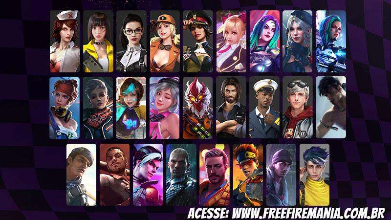 Free Character On Free Fire S Birthday Know Which One To Choose Free Fire Mania