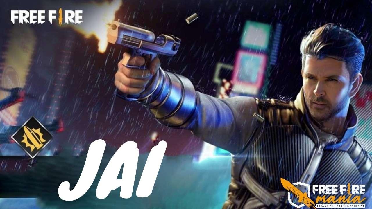 Jai Free Fire: habilidade, dicas e ficha técnica do personagem