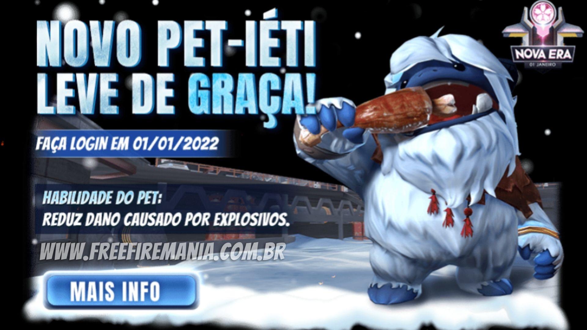 How to get free Iéti pet; check skill and levels