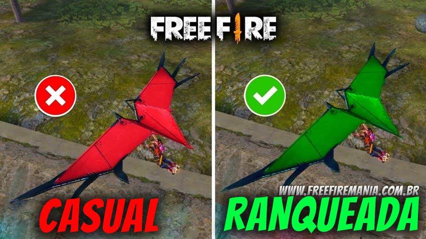 Glider now available in Free Fire Ranked matches