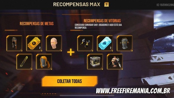 Pré-registro Free Fire Max: recompensas são liberadas, saiba como resgatar