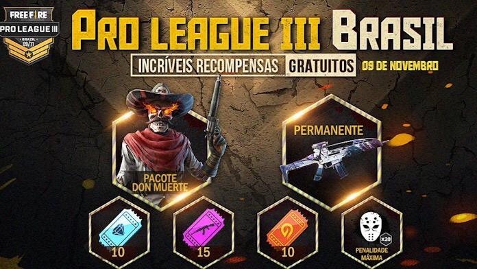 Premiação da Free Fire Pro League