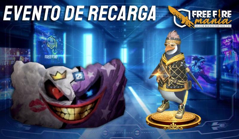 PARADE DE GEL MURAL DE OSSOS EM EVENTO DE RECARGA! FREE FIRE @Garena F