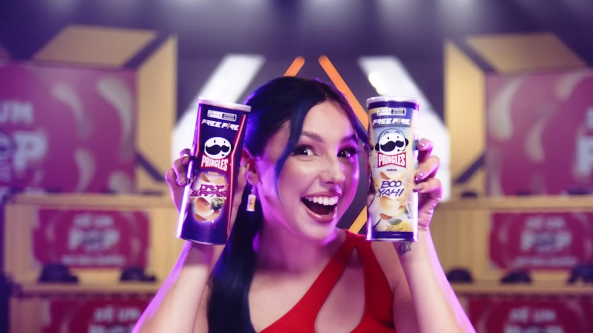 Pringles retoma parceria com Free Fire e lança sabores temáticos