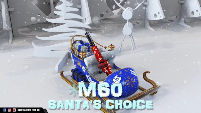 Próximo Arma Royale da M60 de Natal