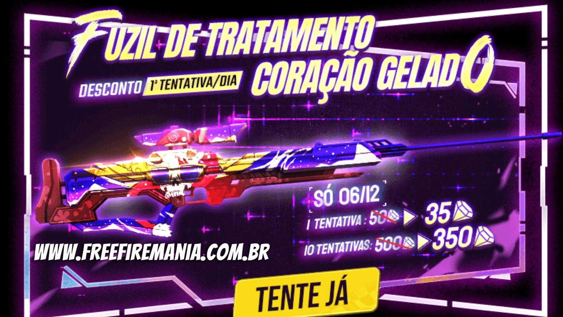 Siguiente Lucky Royale trae piel de corazón helado del Rifle de tratamiento