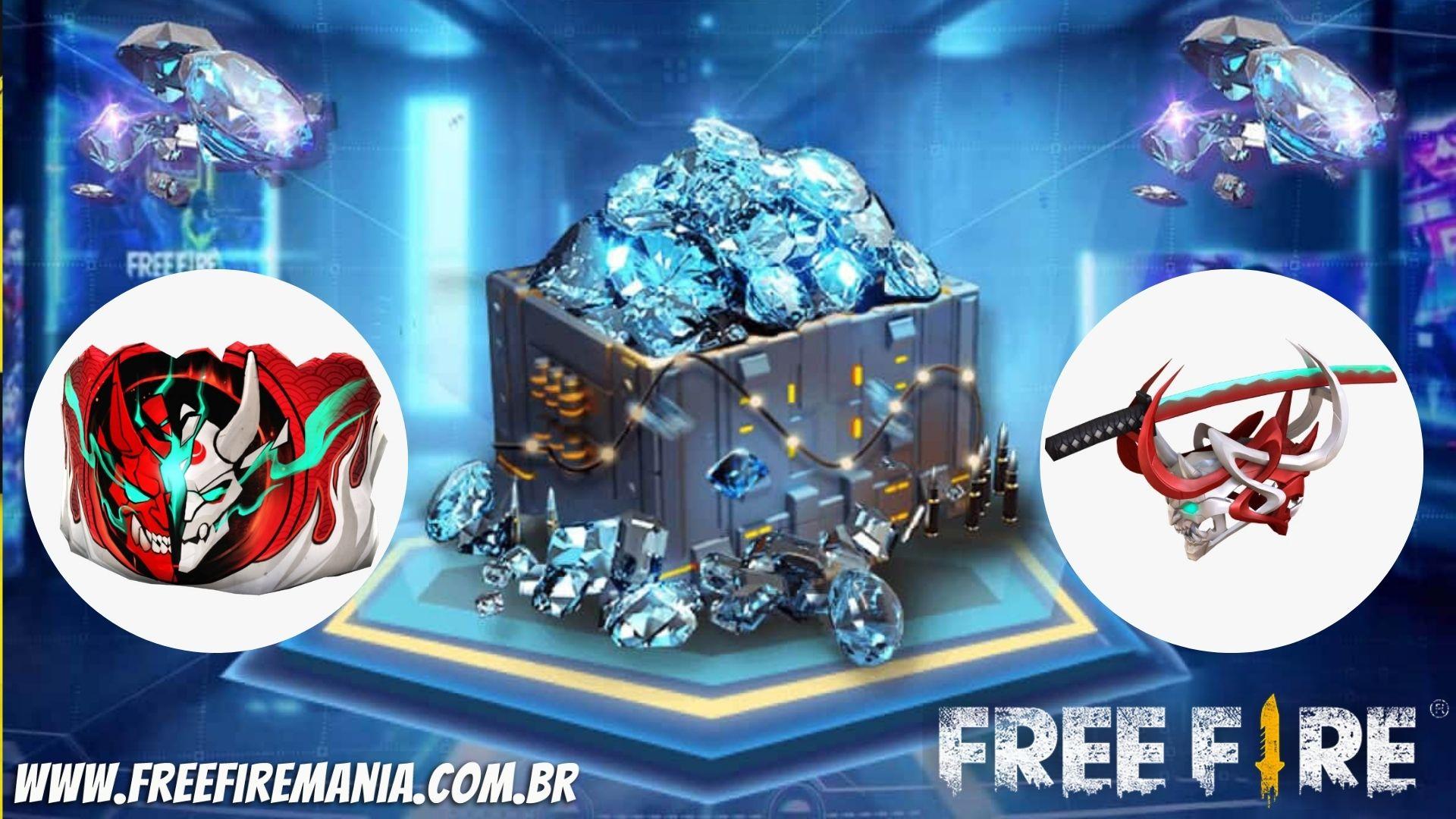 Recarga Free Fire: 26 fevereiro de 2022; recompensas Sorriso Maroto