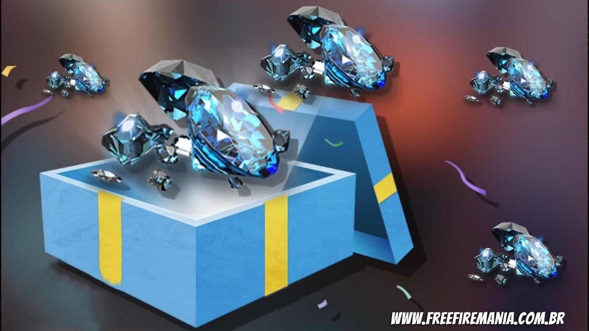 Free Fire: evento de recarga de diamantes inclui bônus de até 150%, free  fire