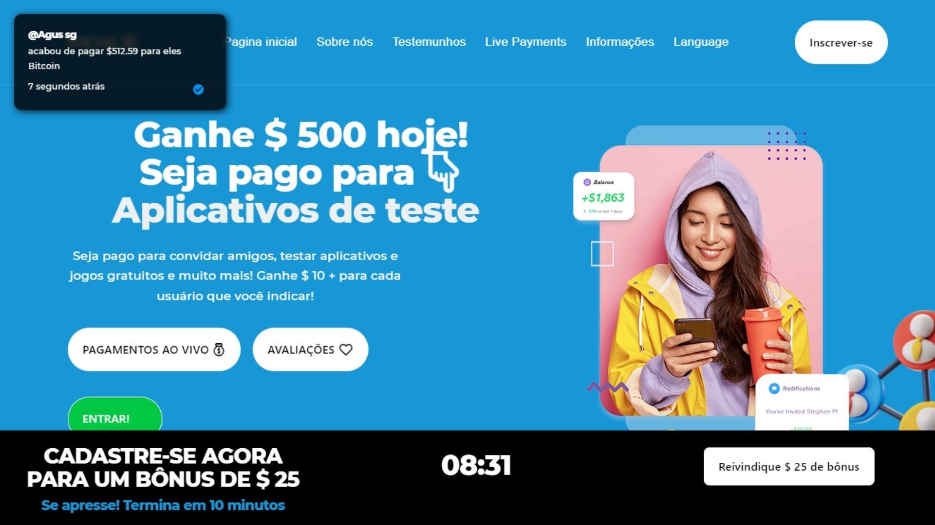 Rede Social pagando U$ 25 dólares? Influenciadores do Free Fire começam 2022 caindo em golpes