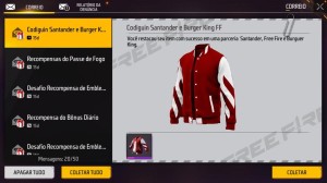 CODIGUIN FF: código Free Fire com Sorriso Decomposto; Resgate no Rewards