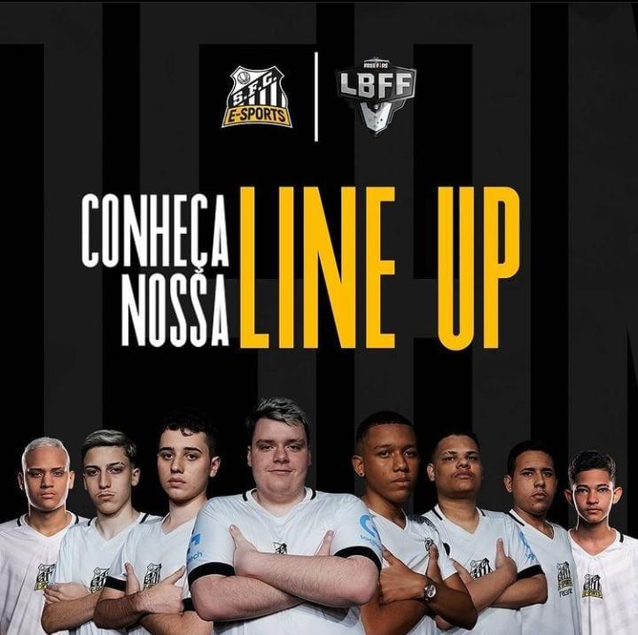 Santos Free Fire: anunciada a line-up para a LBFF Série B