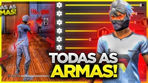 Sensibilidade Free Fire (Vão Te Chamar De Hack!!) 100%Hs‼ - DFG