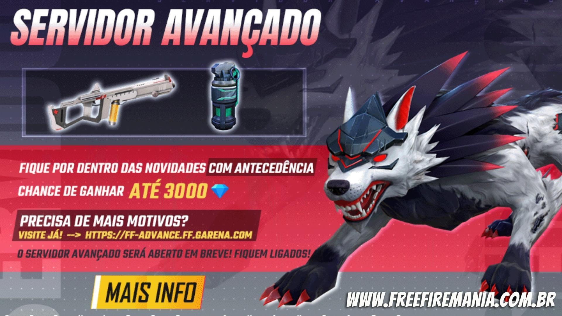 Código de ativação Servidor Avançado Free Fire maio 2022 - Free Fire Club