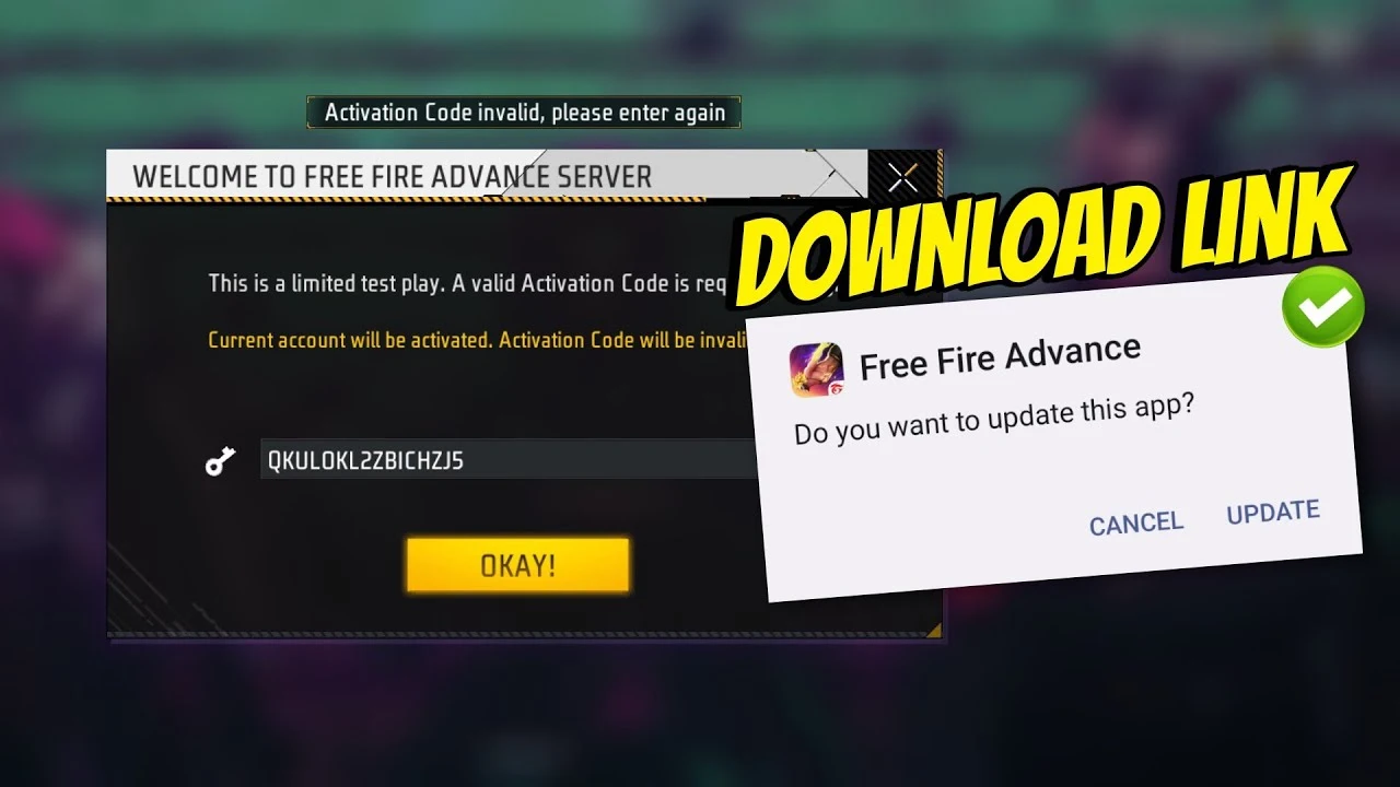 Free Fire Advanced Server: Download APK 66.36.0 Advance FF (direct link)